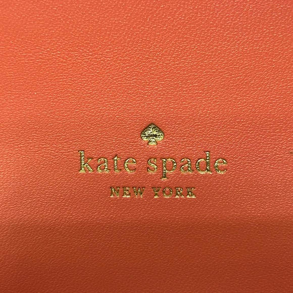 Kate Spade Staci North South Flap Coral Crossbody Phone Case Approx. 4.5 x 7.5 - Picture 13 of 15